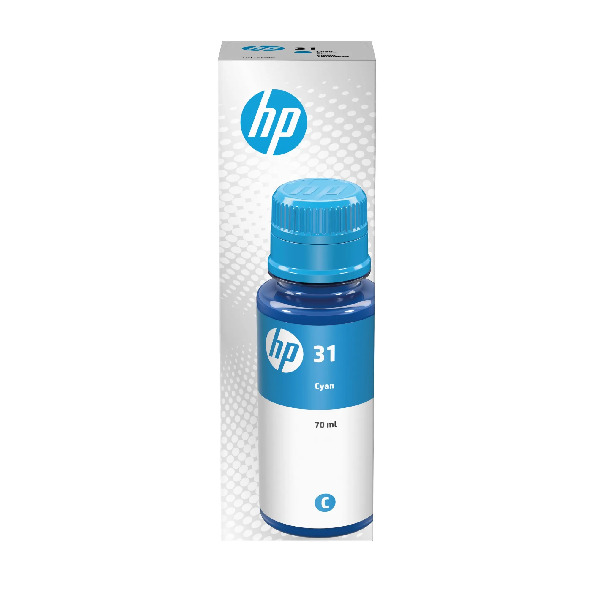 ORIGINALE HP Cartuccia d'inchiostro ciano 1VU26AE 31 8000 pagine 70ml