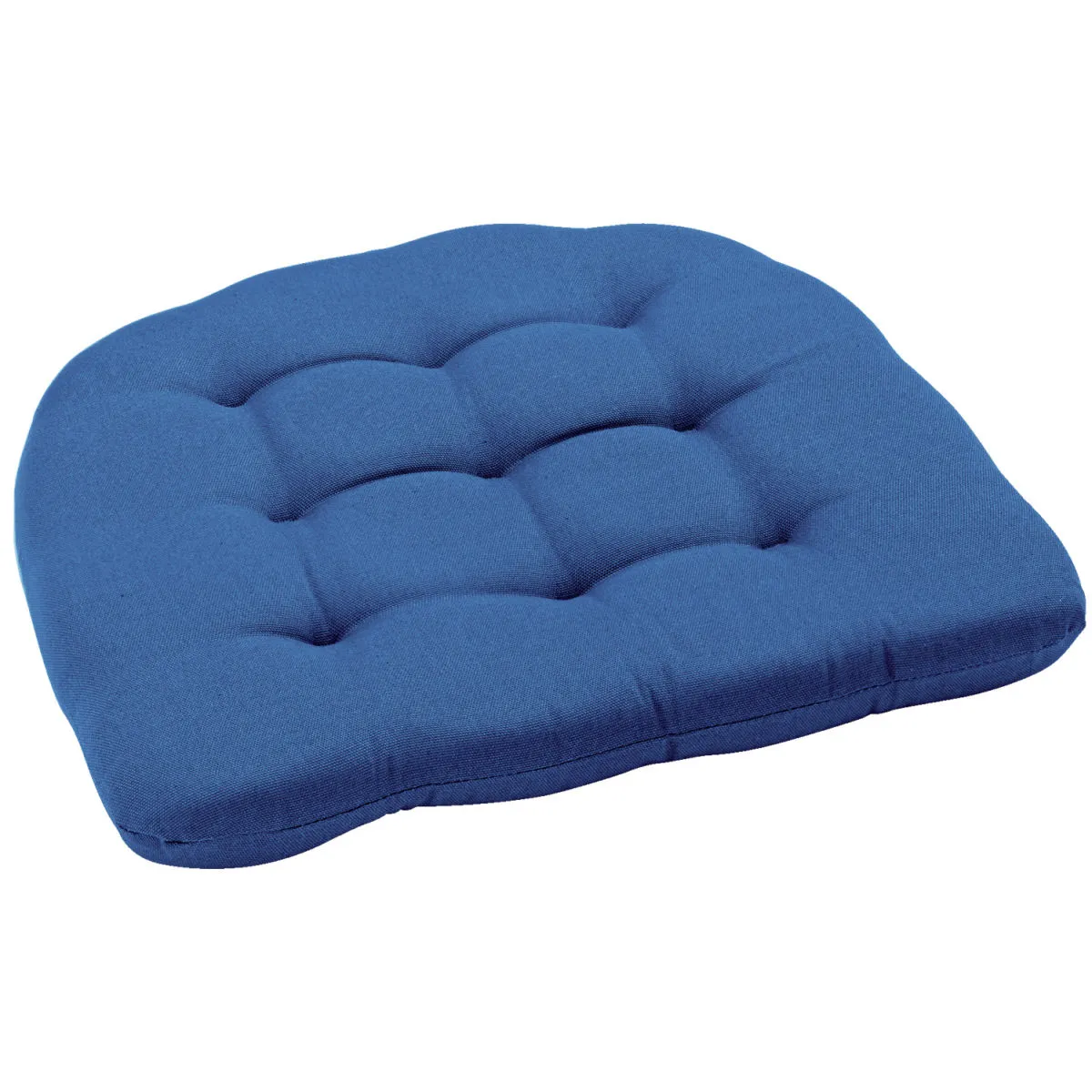ERWIN M. Cuscino per sedia Colour; 40x37.5x4 cm (LxLxH); blu scuro; conica