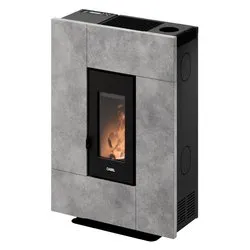 Stufa pellet 6,9kW GRACE 7 Up T2 Pietra serpentino 5 stelle Classe A+ 7025083