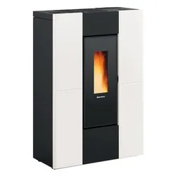 Stufa pellet 8,4kW MARILENA PLUS 5.0 AD White 5 stelle Classe A+ 1296300