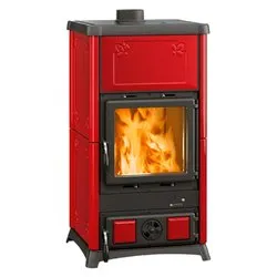 Stufa legna 8,3kW FEDORA 16 Bordeaux 5 stelle 3000820