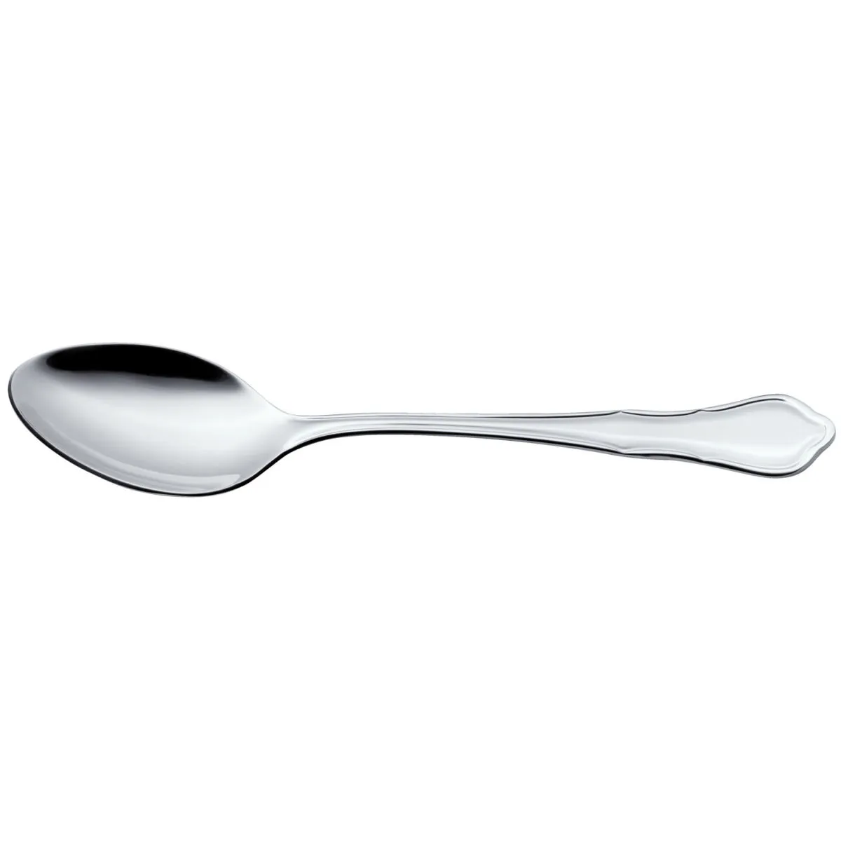 12x VEGA Cucchiaino tè Chippendale; 14.3 cm (L); argento, manico argento; 12 pz. / Pacco