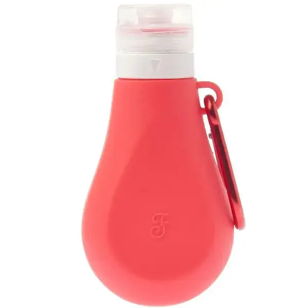 Bottiglia lava pipì Nettuno in silicone Ferribiella Rosso