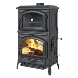 Stufa legna 11kW ISOTTA Forno Eos Antracite 5 stelle 3009840