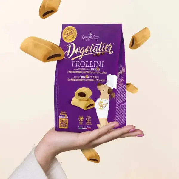 DoggyeBag Dogolatier Biscotti artigianali snack per cani 180 gr Frollini ripieni