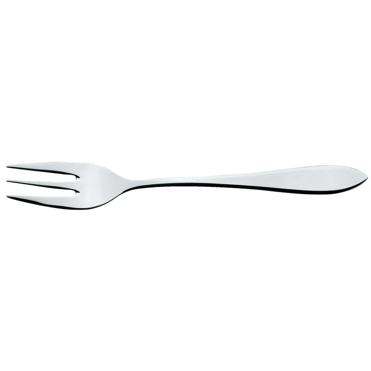 12x VEGA Forchetta da dolce Salerno; 15.5 cm (L); argento, manico argento; 12 pz. / Pacco