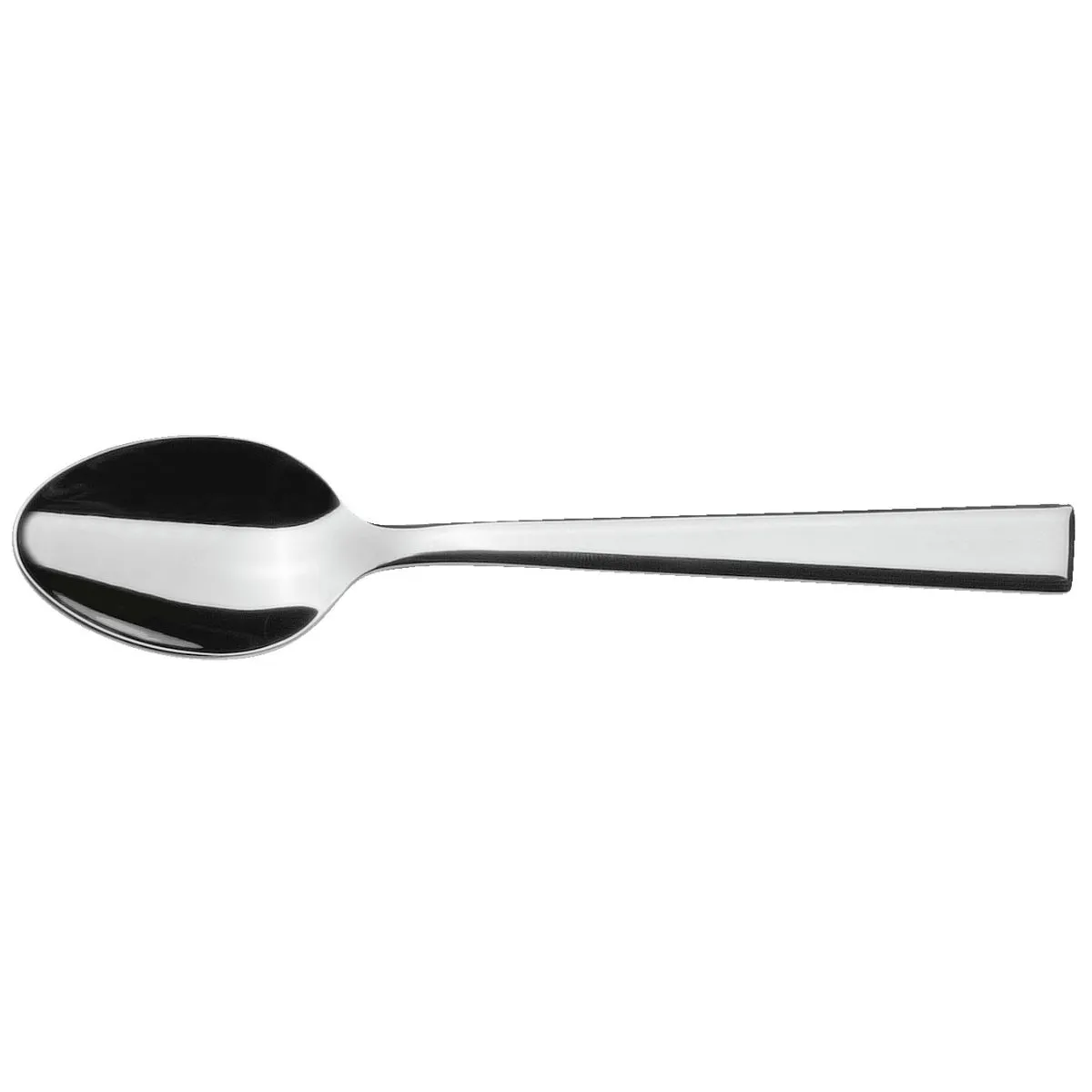 12x VEGA Cucchiaino caffè espresso Stockholm; 11.1 cm (L); argento, manico argento; 12 pz. / Pacco