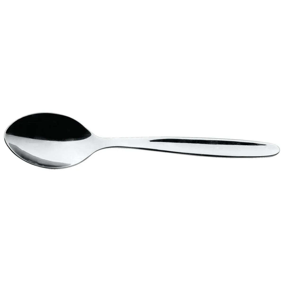 12x VEGA Cucchiaino caffè Fortuna; 11.3 cm (L); argento, manico argento; 12 pz. / Pacco