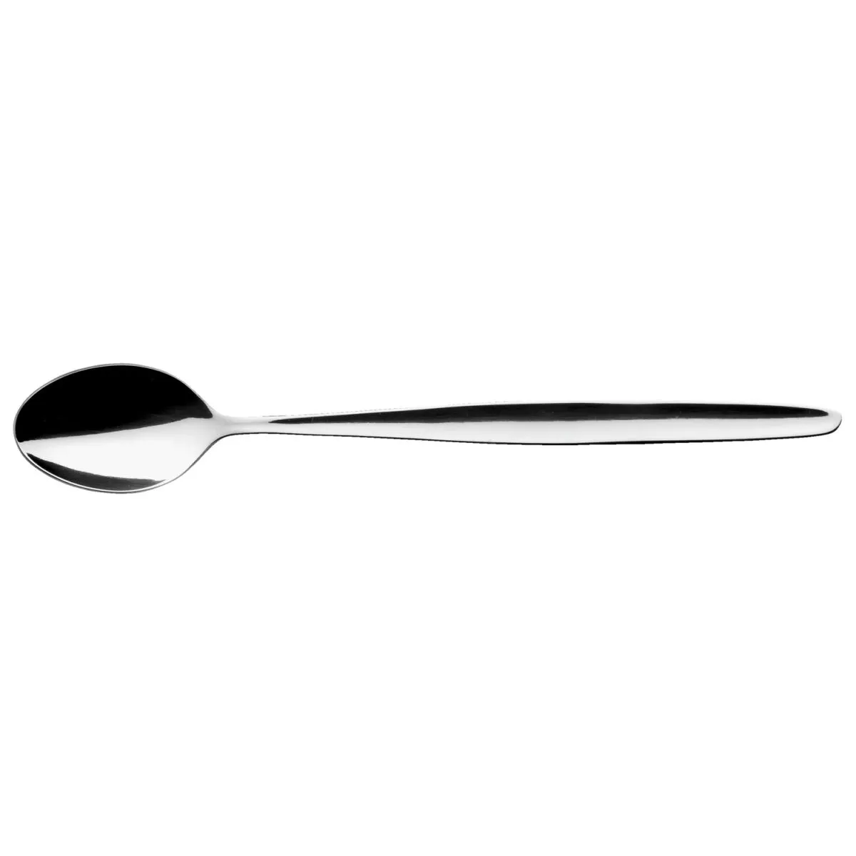 12x VEGA Cucchiaio gelato/longdrink Fortuna; 18.7 cm (L); argento, manico argento; 12 pz. / Pacco