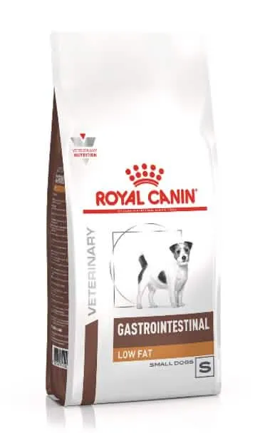Veterinary health nutrition dog gastrointestinal low fat small 3,5 kg
