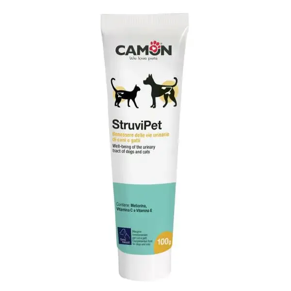 Orme Naturali StruviPet Funzionalità delle basse vie urinarie Pasta per cani e gatti 100 gr - Integratori per cani
