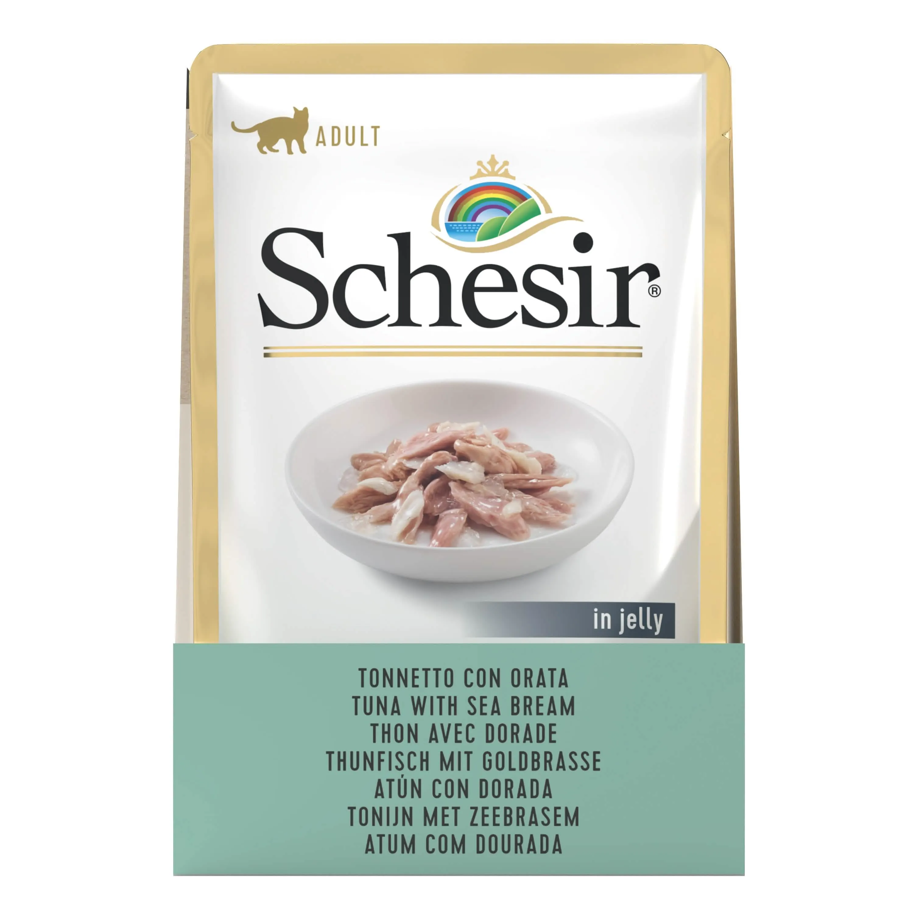 Schesir cat tonno orata busta 85g