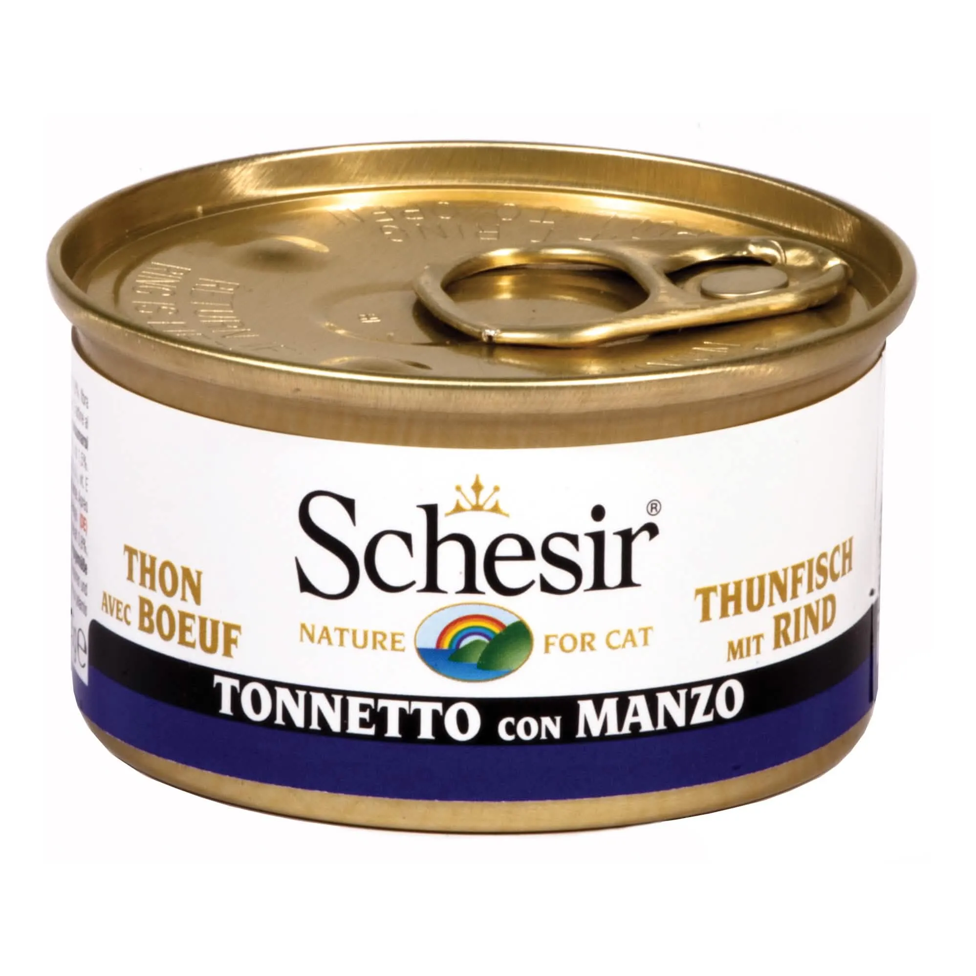 Schesir tonnetto con filetti di manzo 85 g