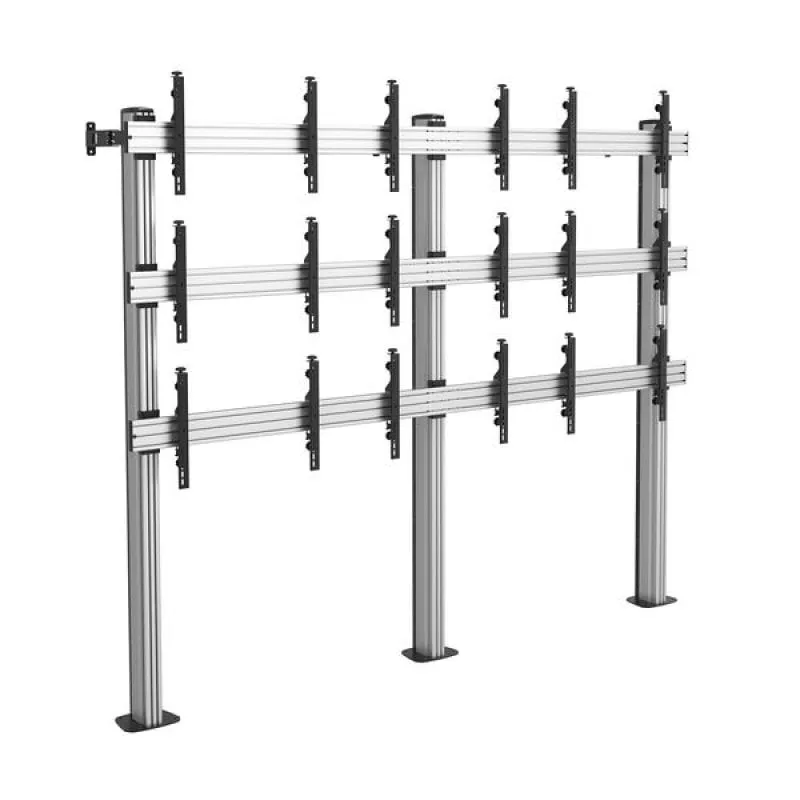 Supporto da Terra Kimex Avvitabile per 9 Schermi TV 50"-55" VESA 600x400 Max 50Kg