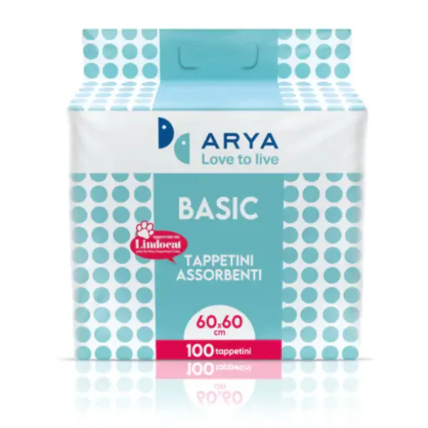Tappetino Assorbente Basic Arya 100 pezzi 60x60 cm