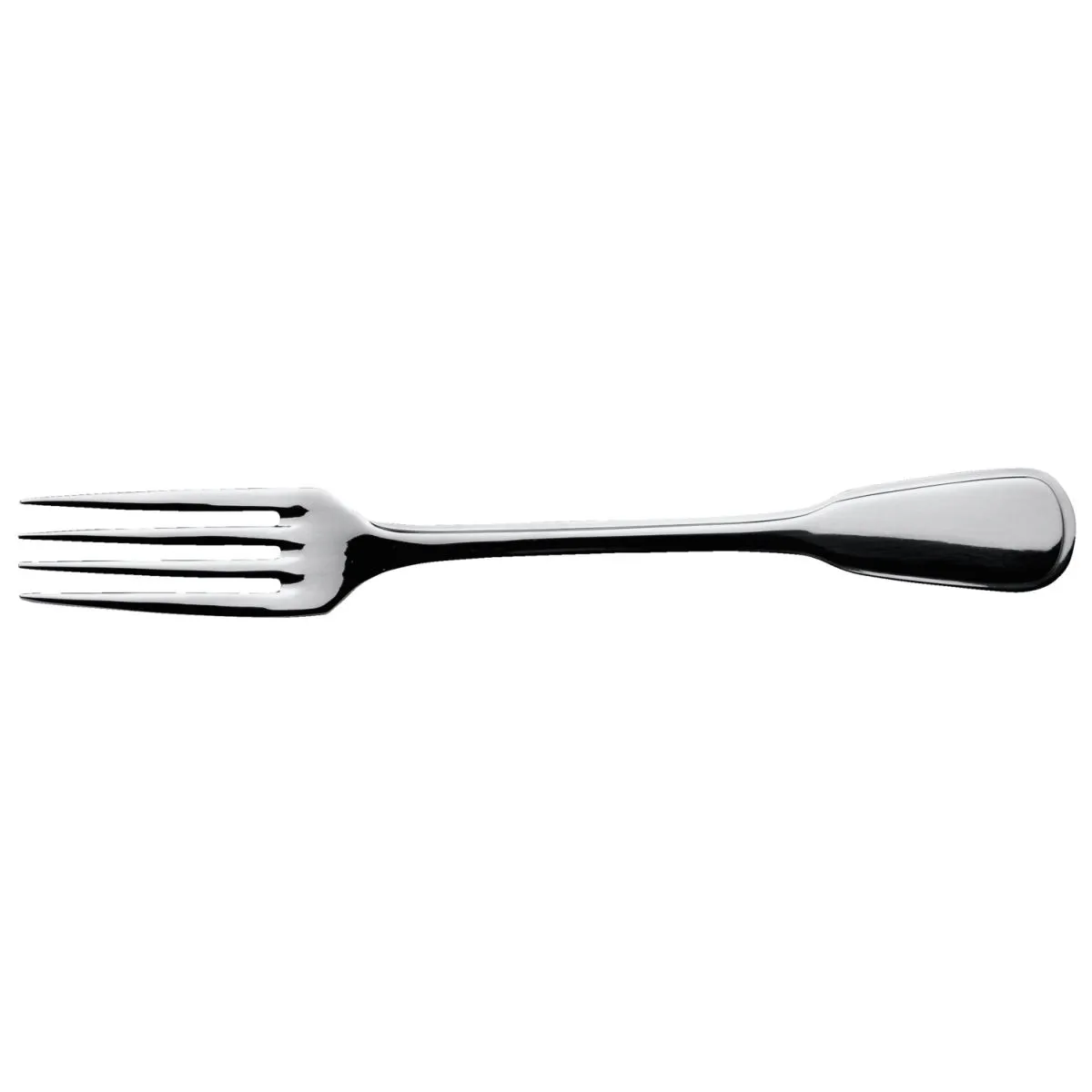 12x VEGA Forchetta frutta Spaten; 18.9 cm (L); argento, manico argento; 12 pz. / Pacco