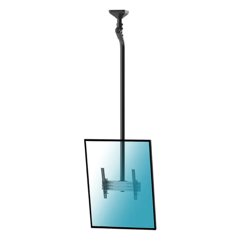 Supporto da soffitto inclinabile Kimex per TV 43"-75" Modalità verticale Altezza 225 cm VESA 400x400 Max. 50Kg
