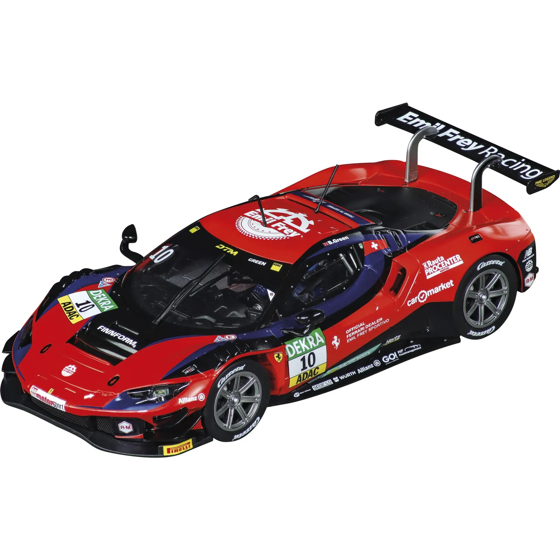 DIGITAL 124 Ferrari 296 GT3 "Emil Frey Racing, No.10", DTM 2025, Auto da corsa