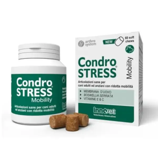 Innovet Condrostress Mobility Supporto articolare Compresse per cani 60 Compresse - Integratori per cani