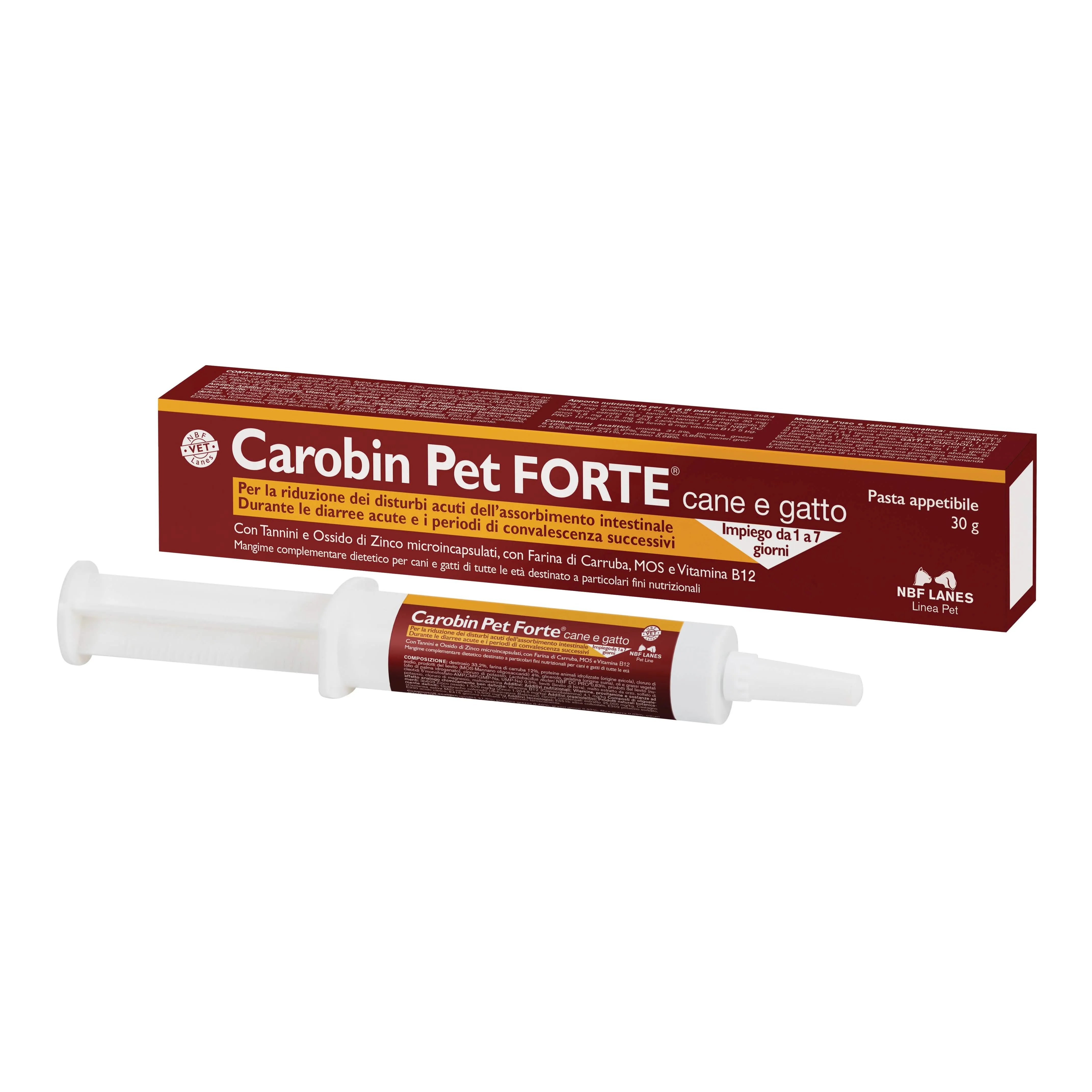 Carobin pet forte pasta 30 g