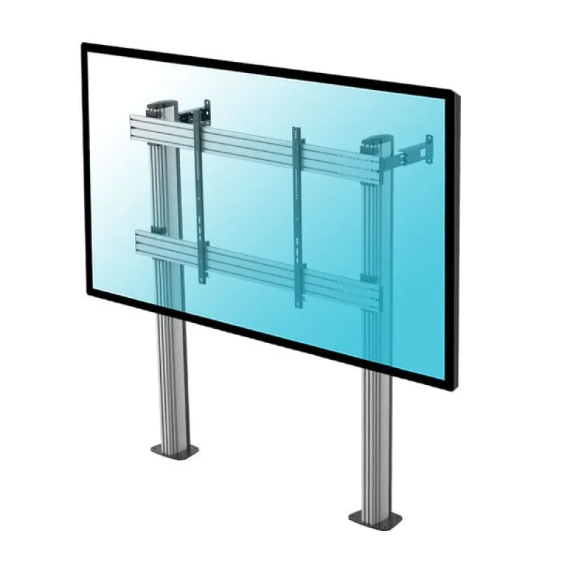 Supporto da Pavimento Avvitabile Kimex per Schermi TV 70"-120" VESA 1200x800 Max 150Kg