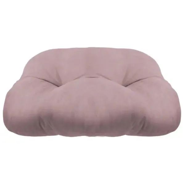Cuscino ovale tessuto vellutato EveryDay Ferribiella Rosa 50 x 35 cm