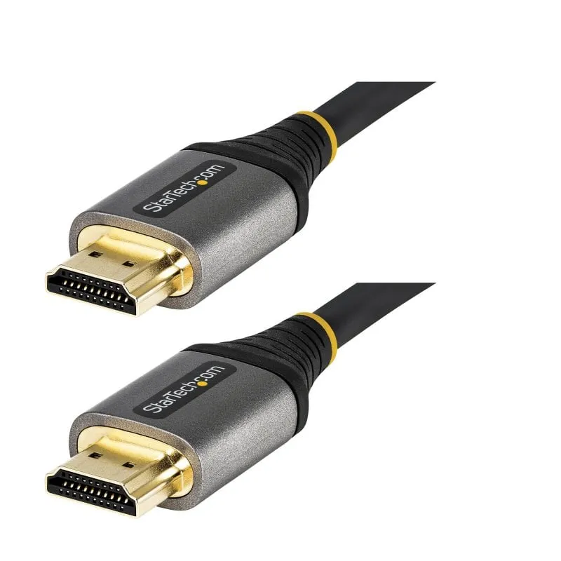 StarTech.com Cavo HDMI 2.1 8K da 5m - Cavo HDMI certificato ad alta velocità 48Gbps - Cavo video HDMI Ultra HD per Monitor PC/TV/Display 8K 60Hz/4K 120Hz HDR10+ eARC - Rivestimento in TPE flessibile e resistente