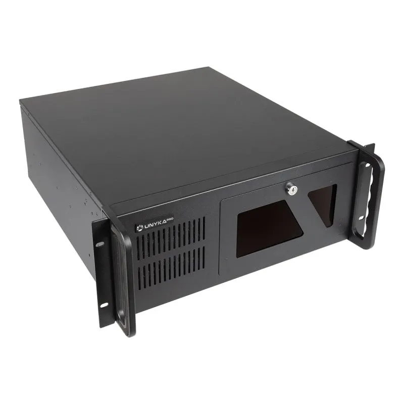 UNYKach UK4229 EVO ATX Rack Case 19" 4U USB 3.0 Nero Senza Alimentatore