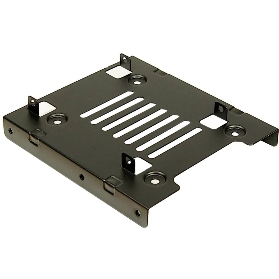 88885232 pannello drive bay 2x 2,5" Pannello incassato Nero, Telaio di montaggio