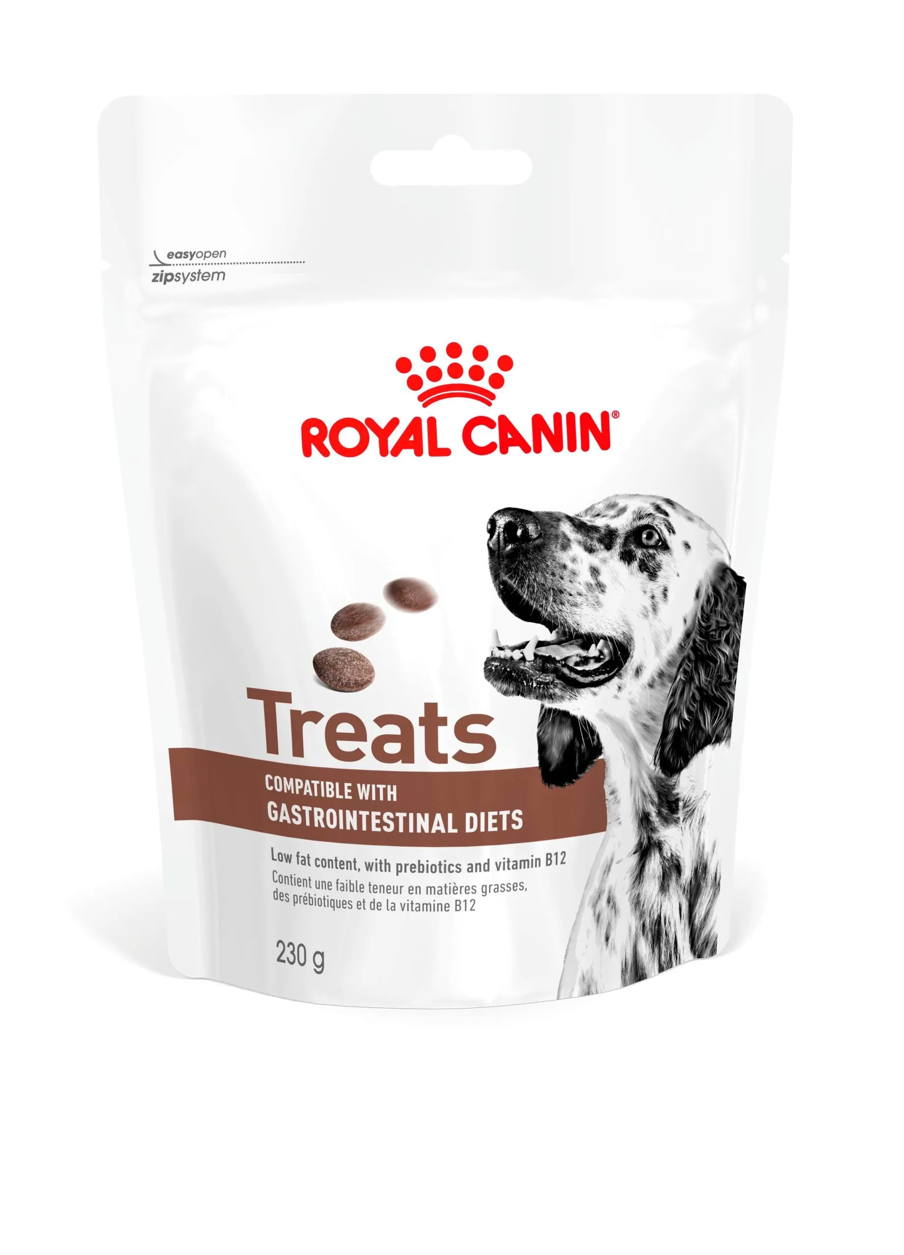 Veterinary health nutrition dog gastrointestinal treat 230 g