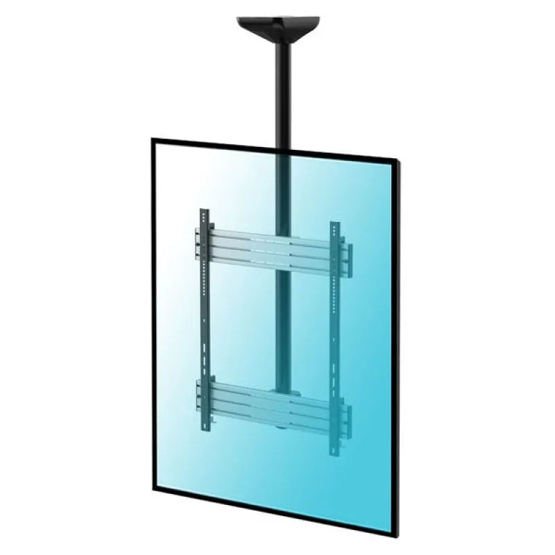 Kimex Supporto da soffitto per TV 65"-75" Modalità verticale Altezza 150 cm VESA 800x600 Max. 50Kg