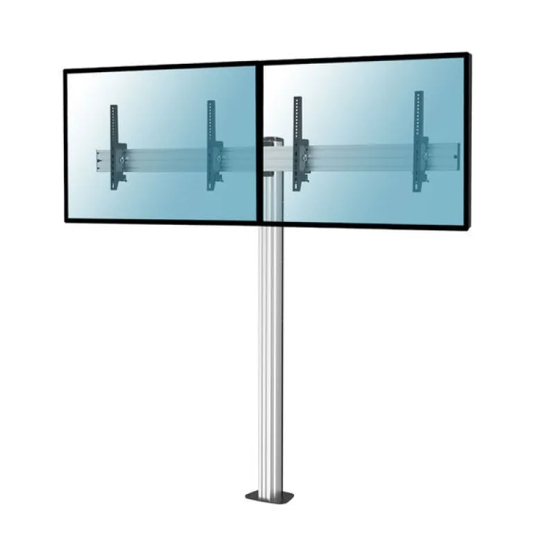 Supporto da pavimento avvitabile Kimex per 2 TV 43"-49" Altezza 175 cm VESA 400x400 Max. 50Kg