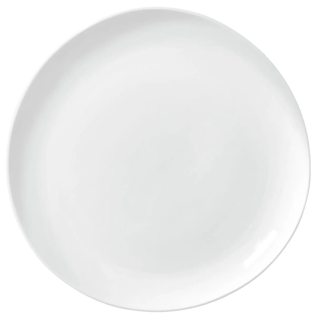 6x VEGA Piatto Organic piano; 22x2.5 cm (ØxH); bianco; rotonda; 6 pz. / Pacco