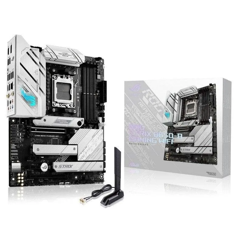 Scheda Madre ASUS ROG Strix B650-A Gaming WiFi AMD B650 AM5 DDR5 ATX WiFi 6E RGB