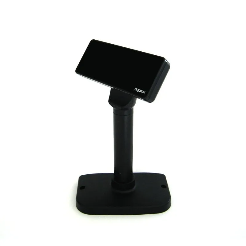 Circa appVFD01 Visualizzatore clienti VFD per POS Nero