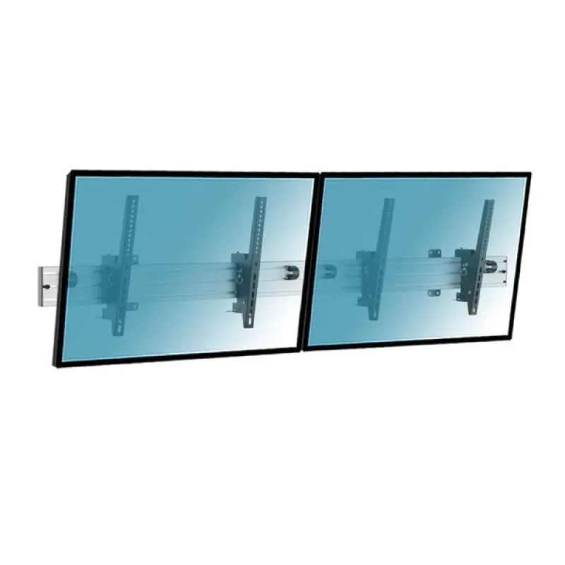 Scheda menu per montaggio a parete Kimex 2 schermi 45"-55" VESA 600x400 max. 50Kg