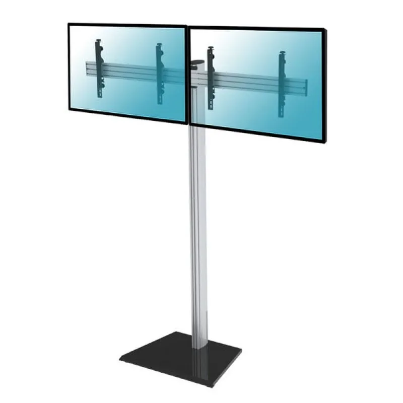Supporto da pavimento Kimex per 2 TV 50"-55" Altezza 240 cm VESA 600x400 Max. 50Kg