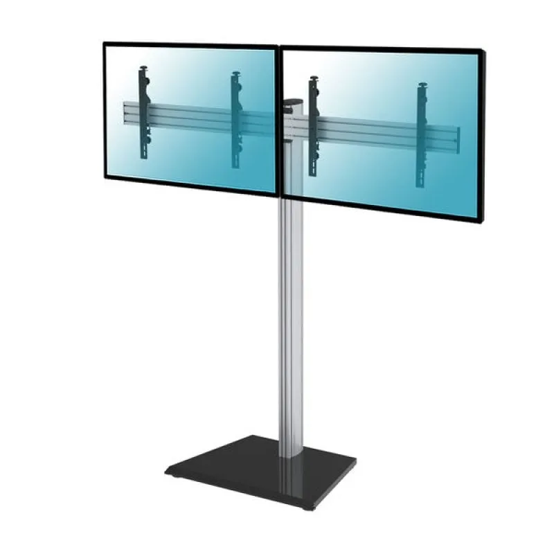 Supporto da pavimento Kimex per 2 TV 50"-55" Altezza 175 cm VESA 600x400 Max. 50Kg