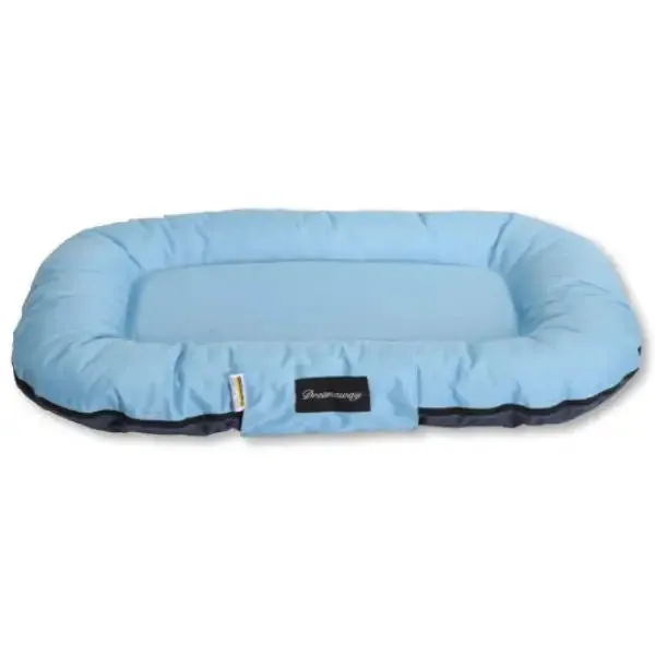 Cuscino per cani Dreamaway Boston Fabotex Azzurro 80 x 67 x 14 cm - Cuscino per cani in poliestere idrorepellente e antigraffio, sfoderabile con zip, ideale per interni ed esterni, offre comfort e supporto grazie all'imbottitura in poliuretano espanso.