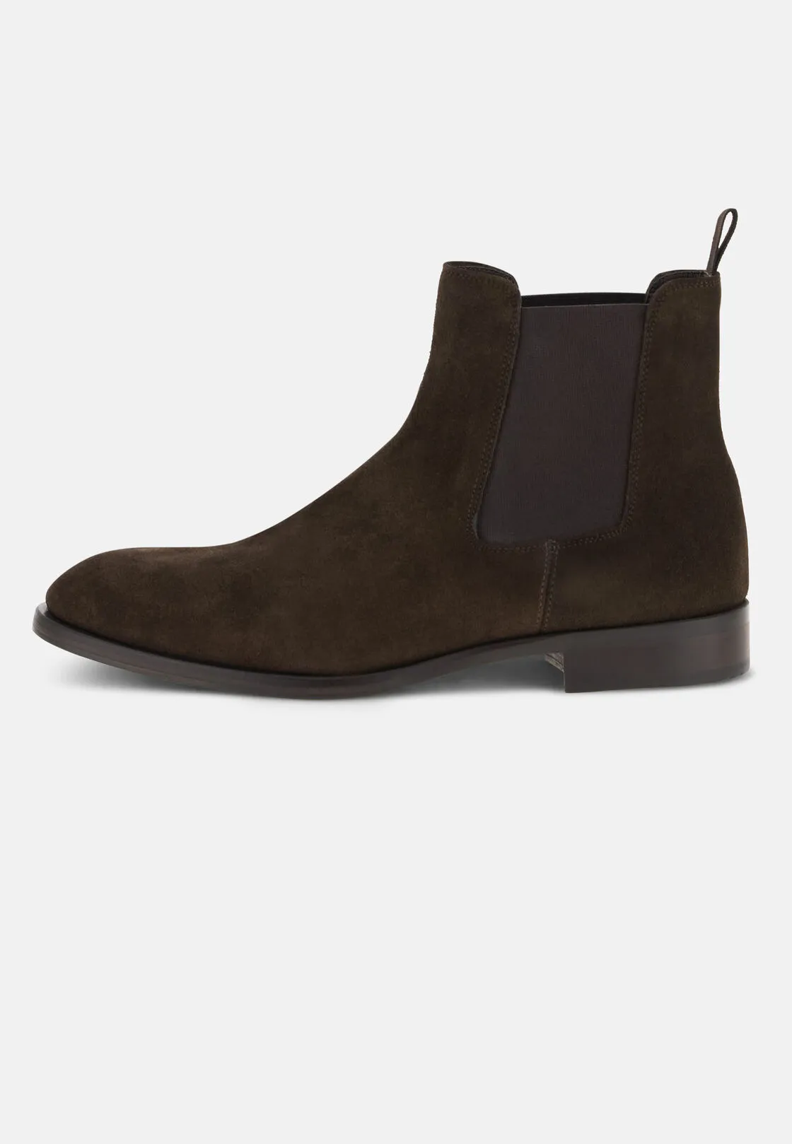 Boggi, Stivaletti In Pelle Scamosciata, Uomo, Marrone scuro, Taglia: 8.5-42.5