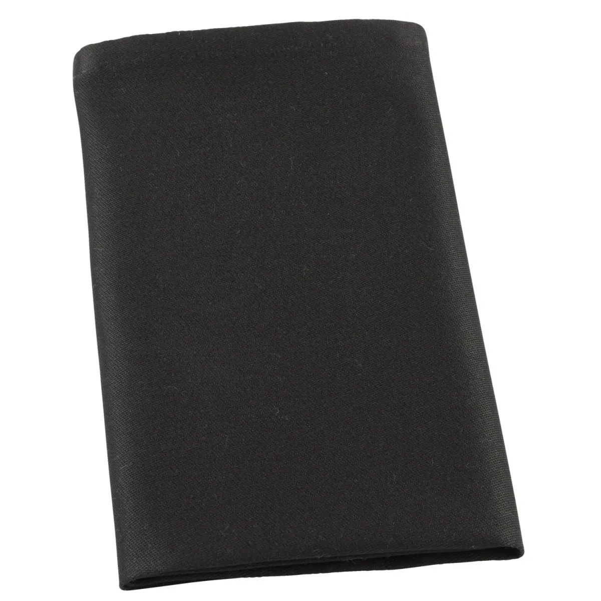 48x PULSIVA Tovaglioli in stoffa Arizona; 40x40 cm (LxL); nero; 48 pz. / Pacco
