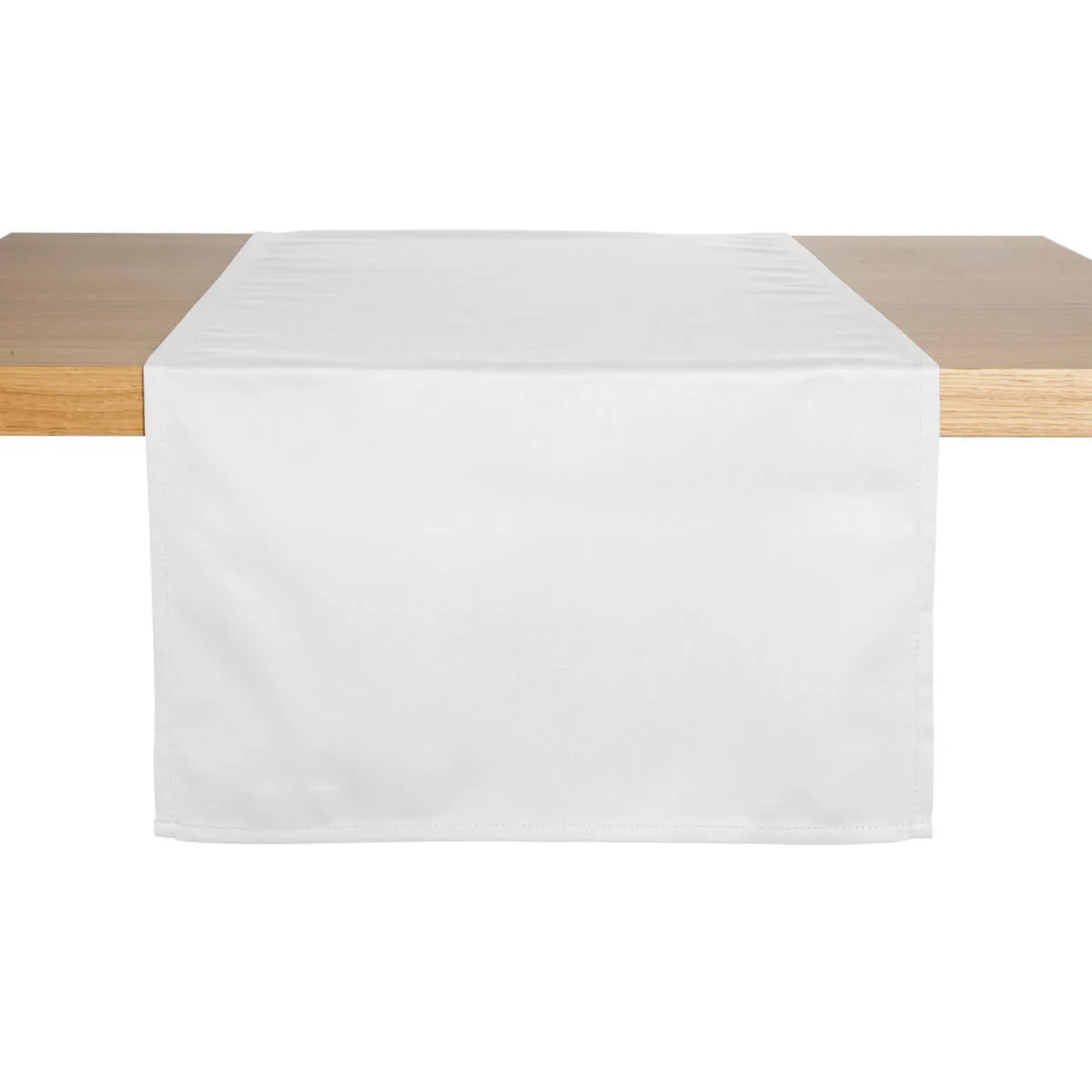 6x PULSIVA Runner tavolo Arizona; 40x130 cm (LxL); bianco; rettangolare; 6 pz. / Pacco