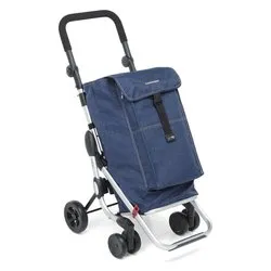 Carrello spesa (38Lt) GO UP (48x40x110cm) Blue jeans 9702001100