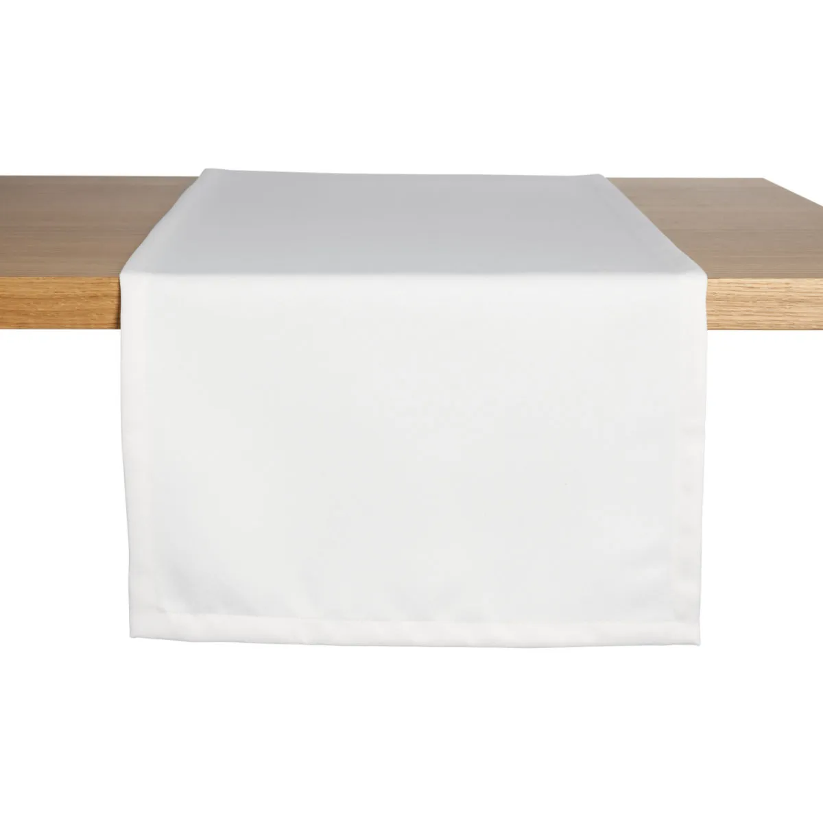 ERWIN M. Runner tavola Ancona Satin; 40x130 cm (LxL); bianco; rettangolare