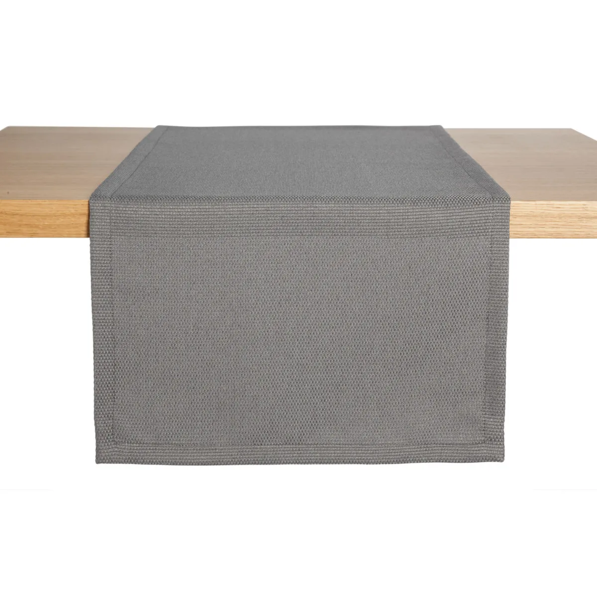 ERWIN M. Runner tavola Ancona Jacquard; 40x130 cm (LxL); grigio chiaro; rettangolare