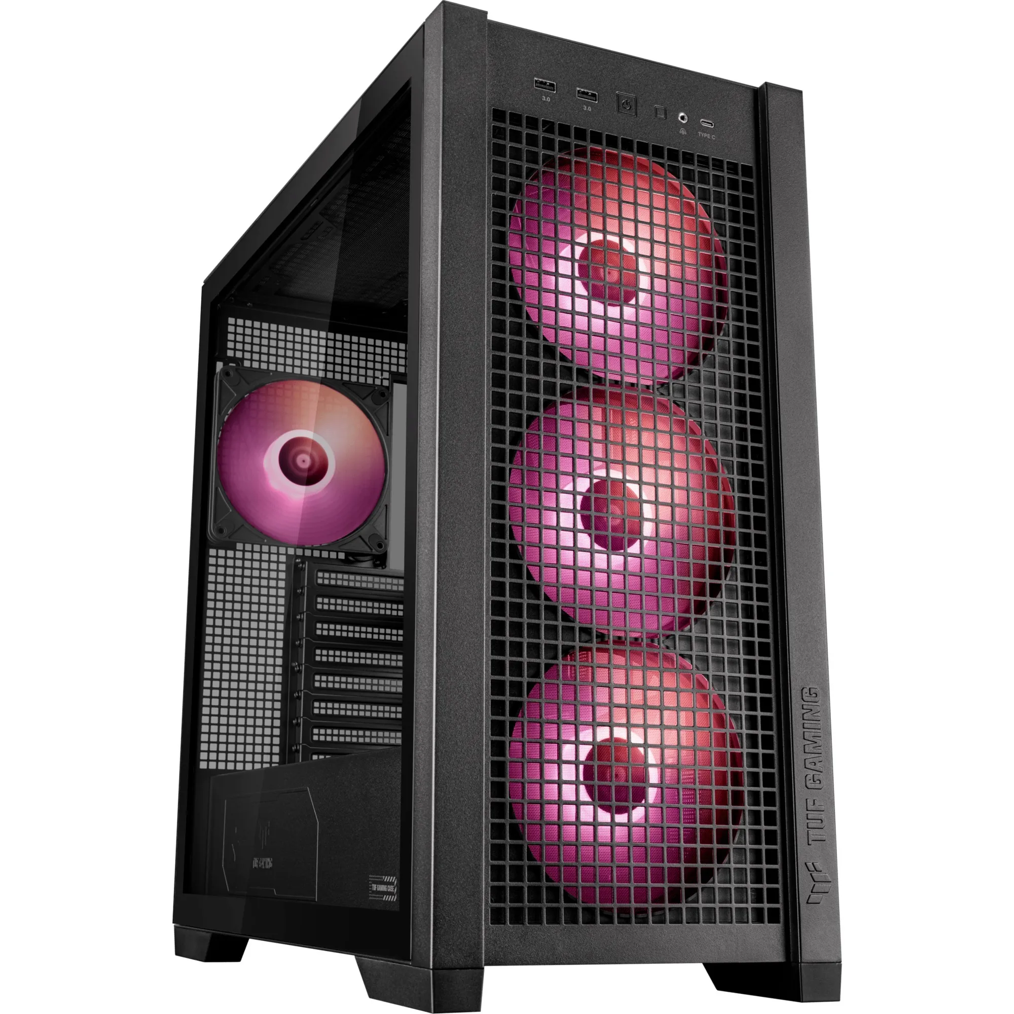 TUF Gaming GT302 ARGB Midi Tower Nero, Chassis Tower