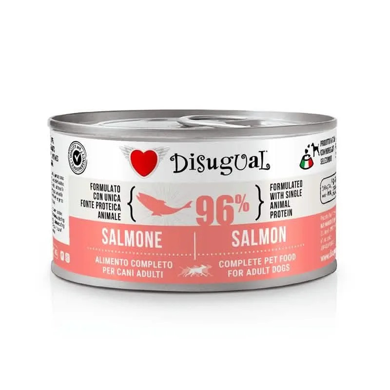 DISUGUAL Cane Adulto Monoproteico Salmone 150g