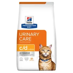 Hill's Prescription Diet c/d Multicare Feline con Pollo 3 kg - Dieta veterinaria per gatti