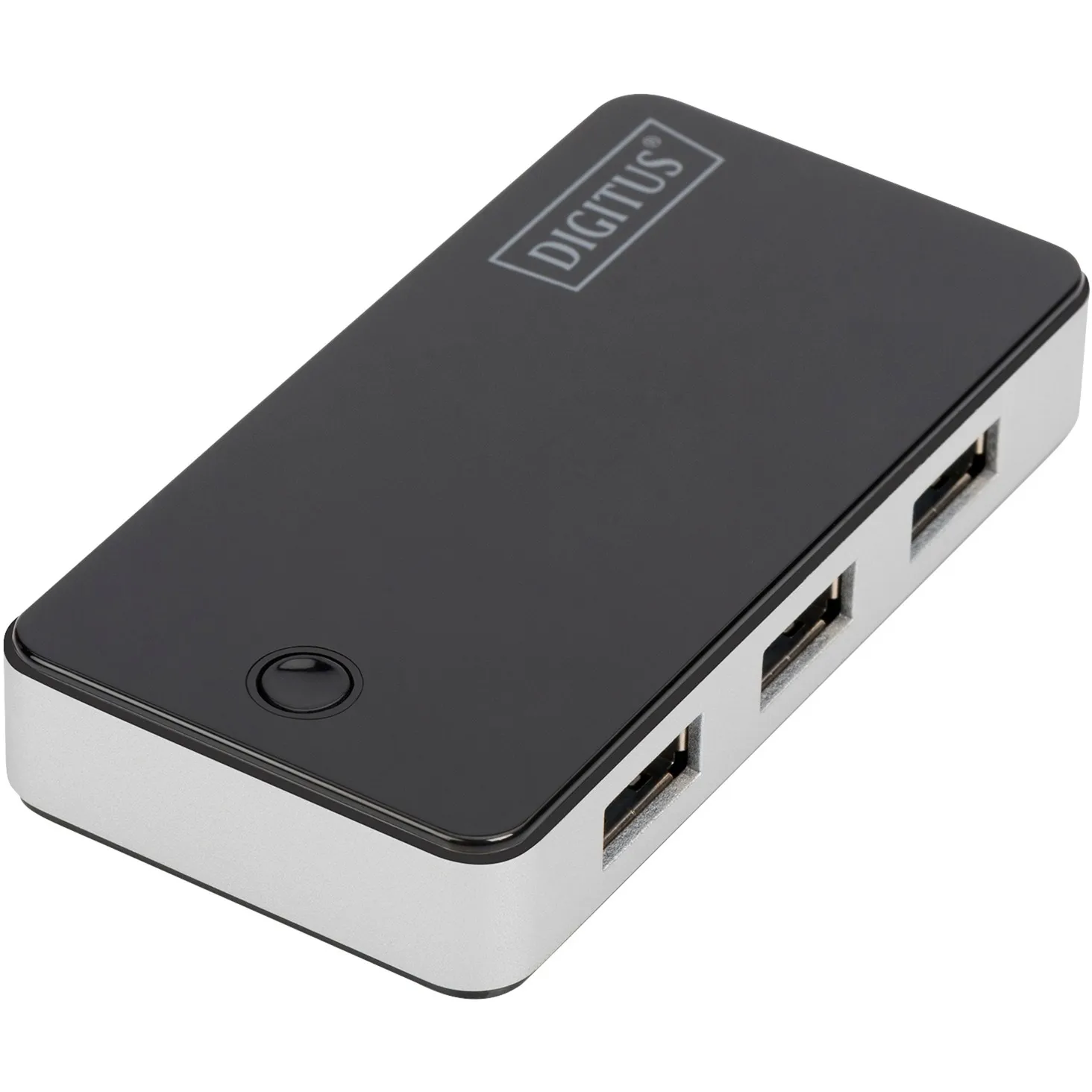 HUB USB 3.0, 4 porte, nero