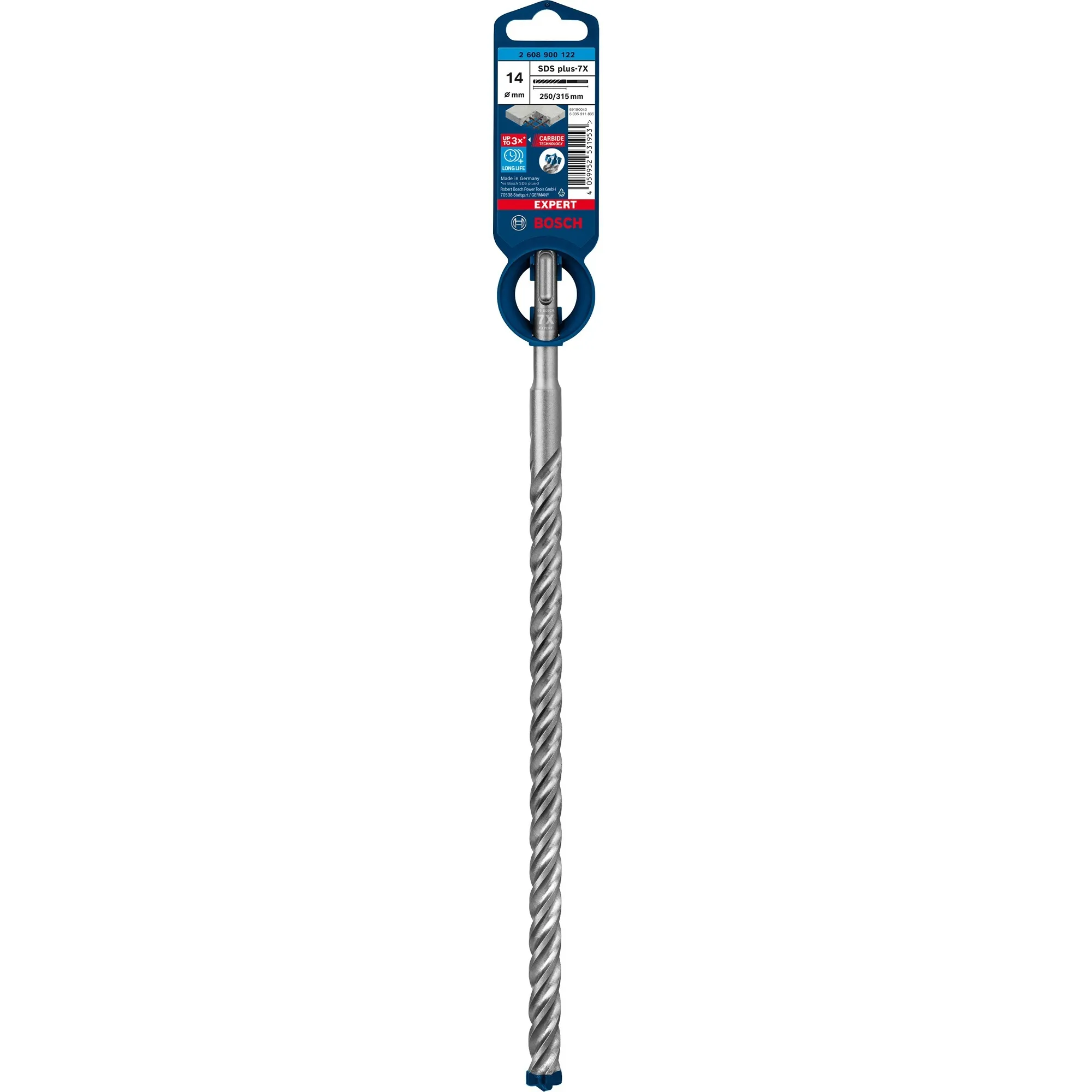 Expert Punta per martelli SDS plus-7X, Trapano